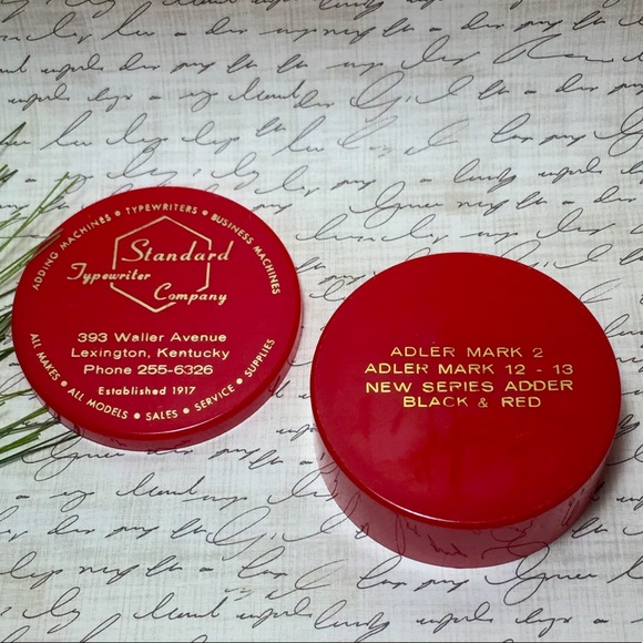 Vintage Standard Typewriter Company Ribbon Box Kentucky - Picture 4 of 9